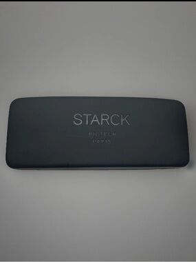 Starck Eyeglasses Sunglasses Matte Black Case